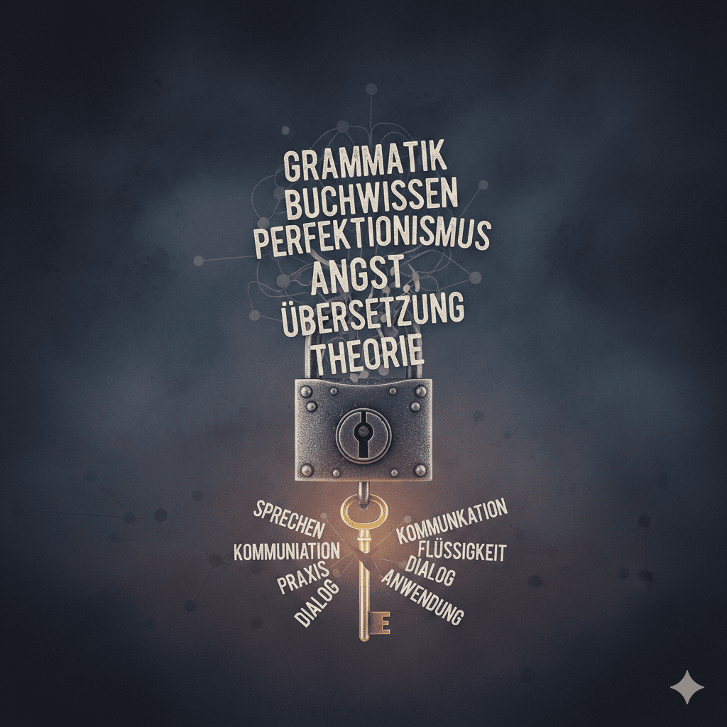 چرا بیشتر زبان‌آموزان آلمانی با وجود کلاس و کتاب در مکالمه قفل می‌کنند؟